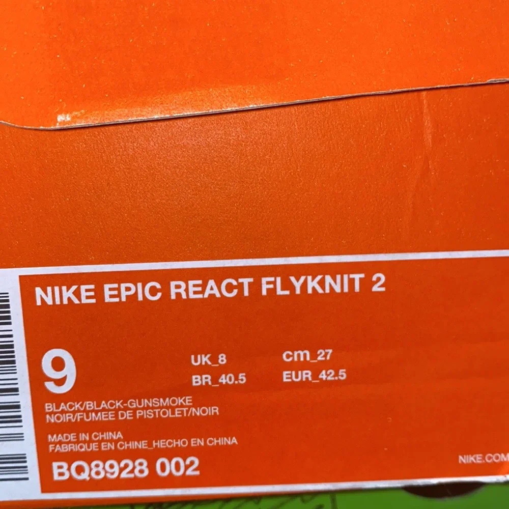 Authentic Nike men’s epic react sneakers sz 9 - Picture 12 of 16